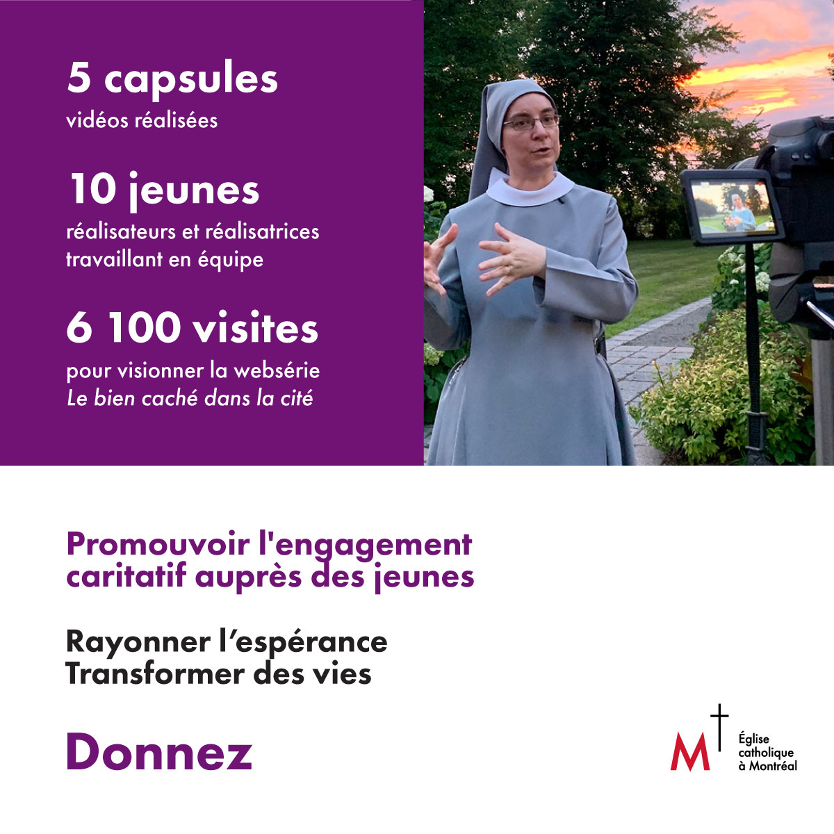 Promouvoir l'engagement caritatif auprès des jeunes