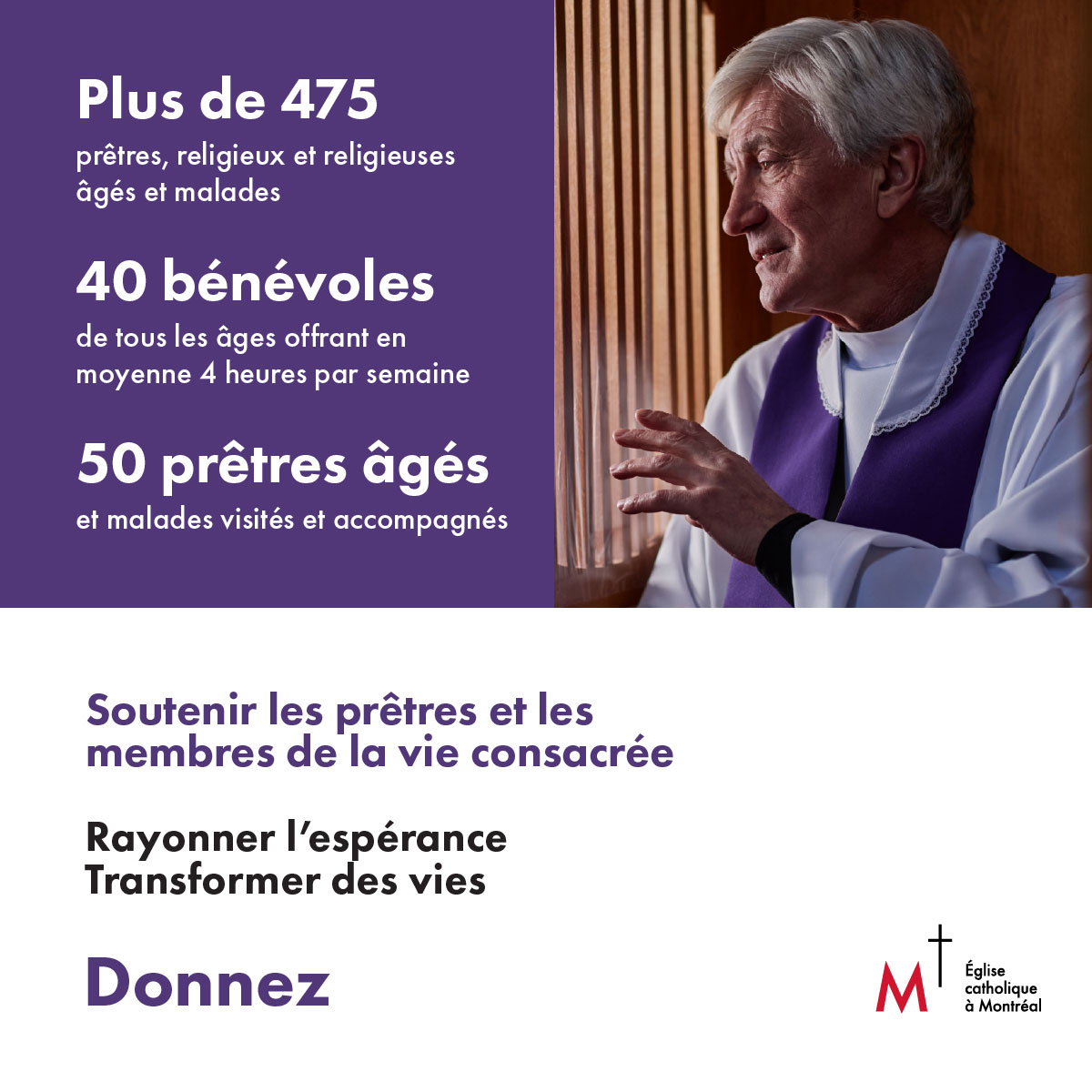 Soutenir les prêtres et les membres de la vie consacrée